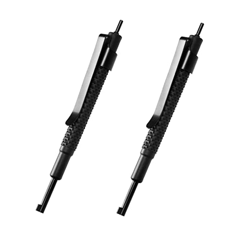 JOTOVO Universal-Handschellen-Schlüssel, starkes Polymer-Finish, Polizei-Manschetten-Schlüssel, Clip für alle Handschellen der Standard-Serie, 2 Stück von JOTOVO