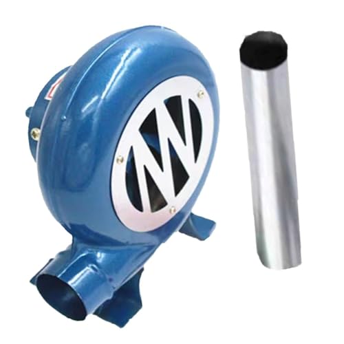JOUFNING Eisenzahnrad-Popcorn-Ventilator - Handkurbel Schmiede Schmiedegebläse, Handkurbel-Fan-Grill-Kohlenanzünder, Mit Luftkanal Manuelles Kochluftgebläse, Camping Picknick(120W) von JOUFNING
