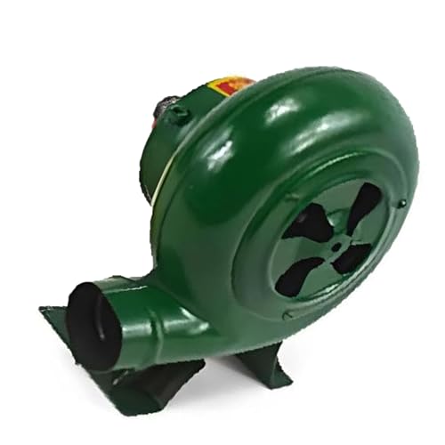JOUFNING Handkurbel Schmiede Schmiedegebläse, Eisenzahnrad-Popcorn-Ventilator, Zentrifugales Grillgebläse, BBQ Fan Kohleanzünder Grill, Manueller Ventilator(350W) von JOUFNING