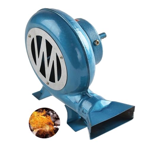 JOUFNING Handkurbel-Schmiedegebläse - Hochleistungs-Popcornventilator Mit Manuellem Eisengetriebe, Flammenerreger Für Das Kochen Im Freien, Mit Handkurbelwerkzeug(120W) von JOUFNING