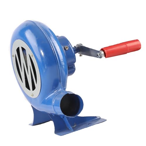 JOUFNING Manueller Grillgebläse Von Iron Gear Kleiner Holzkohle-Flammenerreger Für Den Haushalt Manueller Popcorn-Ventilator Von Iron Gear Kohleanzünder Für Camping(80W) von JOUFNING