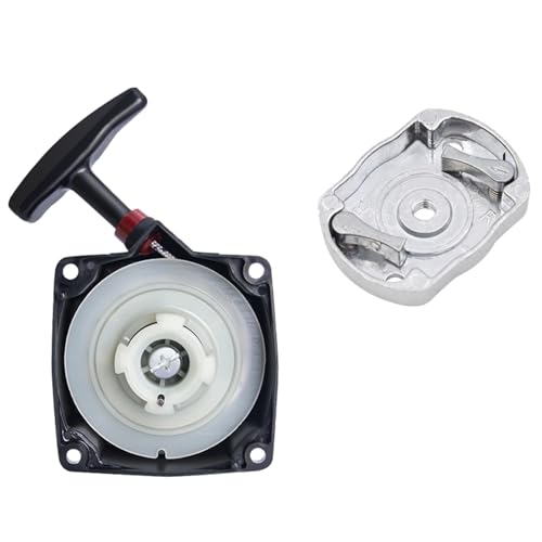 JOVERI 2PCS Easy Pull Recoil Starter Kit Fit 40-5 CG430 44F-5 Fabrik Produktion Spot Rasenmäher Motor Reparatur teil Reversierstarter(2PCS) von JOVERI