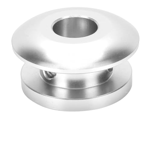JOVERI Kopf Limiter Knob Boot Retainer Shifter Verschiebung Schnalle Stopper Universal for Auto Clip-Halterung für Teppich- und Fußmatten(Silver) von JOVERI