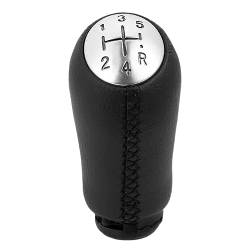 JOVERI Neues Autoinnenzubehör for Superb, Schaltknauf, Schalthebelgriff, for Renault, Laguna, for Megane, 2 Clio 3 Cenic 2 Schaltknauf(Black Stitching) von JOVERI