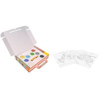 JOVI Bastelset Play & Fun Sand Painting Kit Transport mehrfarbig von JOVI