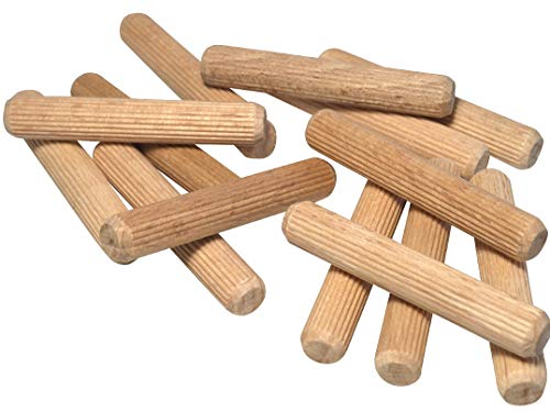 JOWE Holzdübel aus Buche 6x35mm, 300 Stk | Dübel 6 mm | 6er Riffeldübel gefertigt und verpackt in Österreich von JOWE