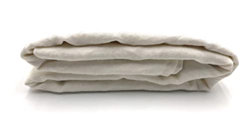 JOWOLLINA Laken Bettlaken Überwurf 100% Leinen Soft Washed Finish180 g/m2 (140x220 cm, Off White Soft) von JOWOLLINA