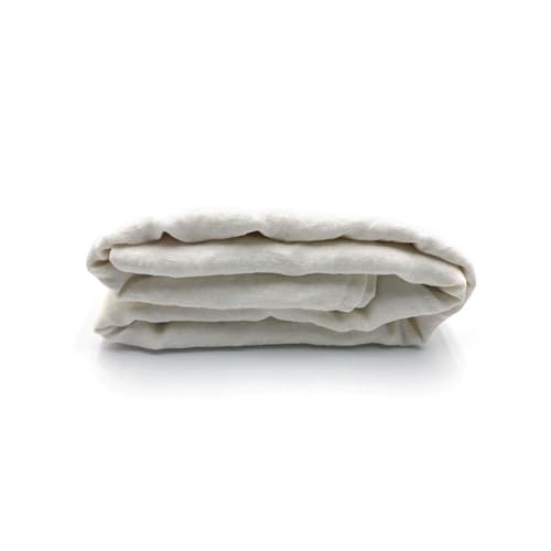 JOWOLLINA Laken Bettlaken Überwurf 100% Leinen Soft Washed Finish180 g/m2 (140x220 cm, Off White Soft) von JOWOLLINA