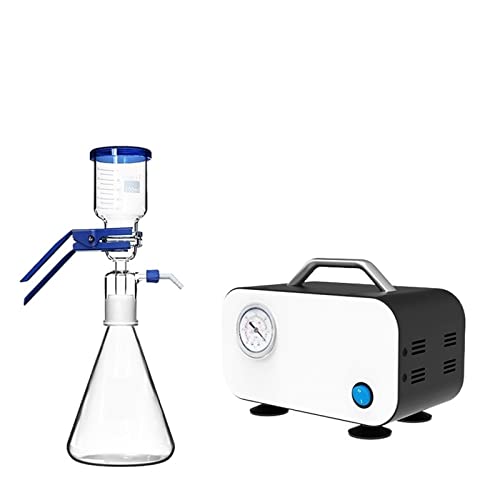 1000-ml-Vakuumfiltrationsgerät + ölfreie Membran-Vakuumdruckpumpe LAB-Lösungsmittelfiltrationsgerät Verwendung in der chemischen Industrie von JOXLOVER
