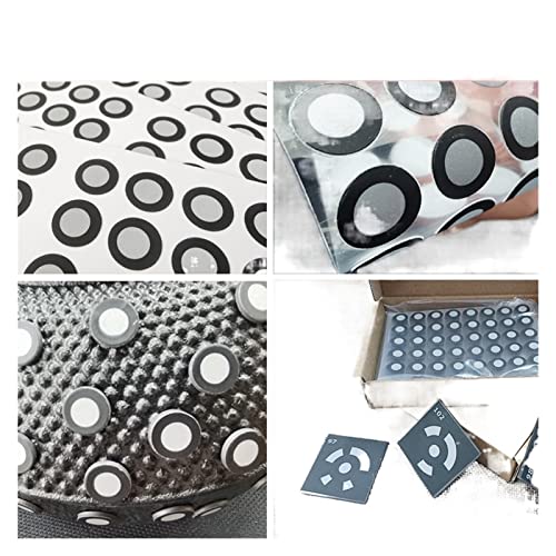 3D-Scan-Marker für 3D-Scanner, Handgehaltener 3D-Scanner, magnetischer 3D-Markierungspunkt, Aufkleberpunkt, reflektierendes Positionierungspunktpapier, 100 Punkte für präzises optisches Tracking und 3 von JOXLOVER