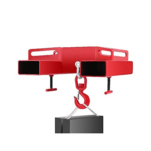 Gabelstapler Hebezeug Schwenkhaken 6600 lbs 3 Tonnen Tragfähigkeit Heben Mobilkran-Anbaugeräte Strapazierfähige mühelose Installation einfach zu bedienen von JOXLOVER