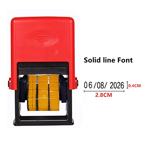 Handheld-Tintenstrahldrucker-Kit, Handheld Lebensmittel Plastiktüte Flasche Metall Dose Datumsstempel Schwarz Schnelltrocknende Tinte Datumsdrucker Siegelstempelmaschine Solide Gepunktet für Code-Datu von JOXLOVER