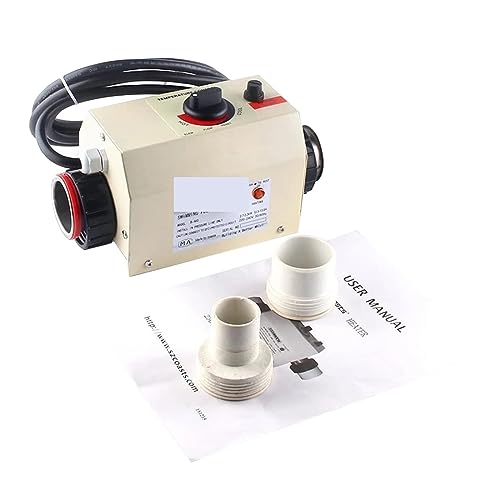 JOXLOVER Poolheizung, 3kw Schwimmbad Thermostat SPA Bad Tragbare Pool Heizung Elektrische Warmwasserbereiter Thermostat Heizung Pumpe Maschine für Badewanne, Whirlpool von JOXLOVER