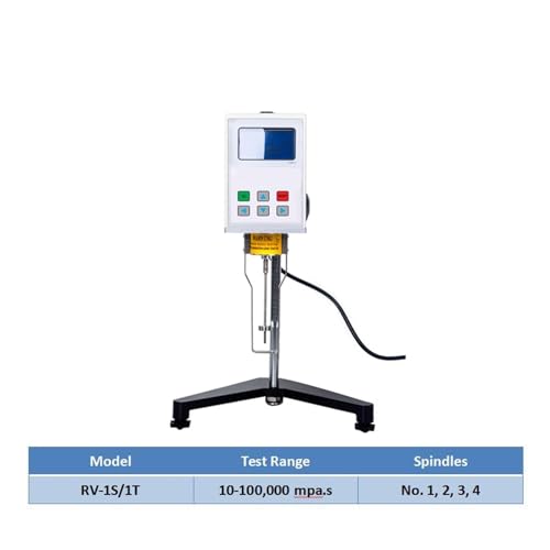 Rotationsvisometer, RV-2M 2.000.000 Cps NDJ-8S NDJ-5S 100.000 mpa.s Echter Viskositätstester Rotationsviskosimeter Viskosimeter Zur Viskositätsprüfung(NDJ-5S (RV-1S)) von JOXLOVER