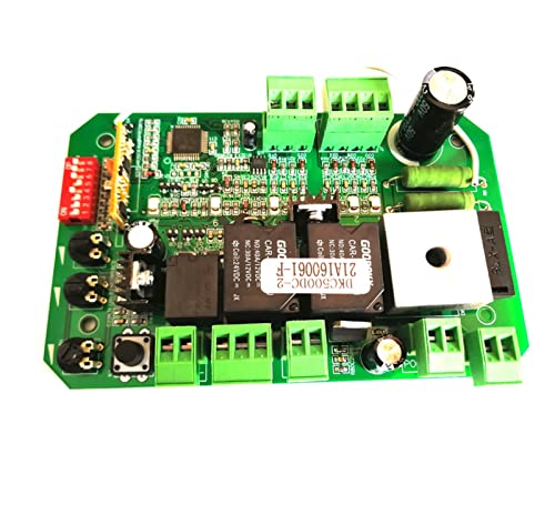 Toröffner-Set, Automatic Sliding Door Opener Power Supply Controller Motor Control Circuit Board Card Rt19 24VDC Für Einfahrten(4 remotes kit) von JOXLOVER