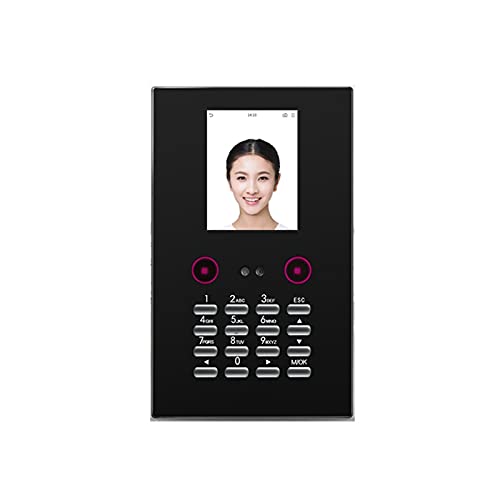 Zeituhren für Mitarbeiter Kleiner Unternehmen, Biometrische Gesichtsgesichtserkennung USB SSR Time Clock Office Teilnahmesystem Recorder Timing Mitarbeiter Machine Reader für Büros, Fabriken, Hotels, von JOXLOVER