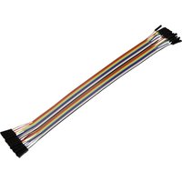 Joy-it - RB-CB5-025 Jumper-Kabel Raspberry Pi, Banana Pi, Arduino [20x Drahtbrücken-Buchse - 20x Draht Joy-it - RB-CB5-025 Jumper-Kabel Raspberry Pi, Banana Pi, Arduino [20x Drahtbrücken-Buchse - 20x Draht von JOY-IT