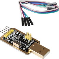 Joy-it - sbc-ttl Jumper-Kabel Raspberry Pi [1x usb 2.0 Stecker a - 4x Drahtbrücken-Buchse] 20.00 cm von JOY-IT