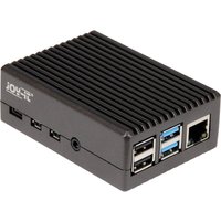 Rb-alucaseP4+08 SBC-Gehäuse Passend für (Entwicklungskits): Raspberry Pi inkl. passiven Kühle - Joy-it von JOY-IT