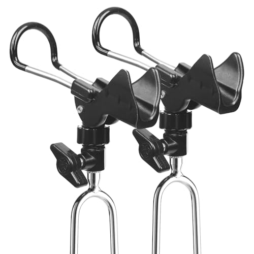 JOYART Edelstahl Rutenhalter Angelrute Halter Ruten Ständer Rutenablage Halterung Einstellbar Fishing Rod Holder zum Angeln-1 Paar von JOYART