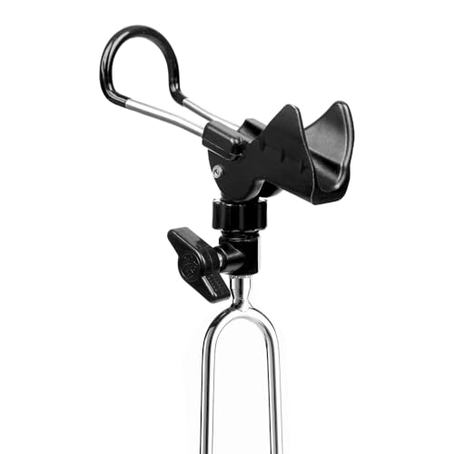 JOYART Edelstahl Rutenhalter Angelrute Halter Ruten Ständer Rutenablage Halterung Einstellbar Fishing Rod Holder zum Angeln-1 Pcs von JOYART
