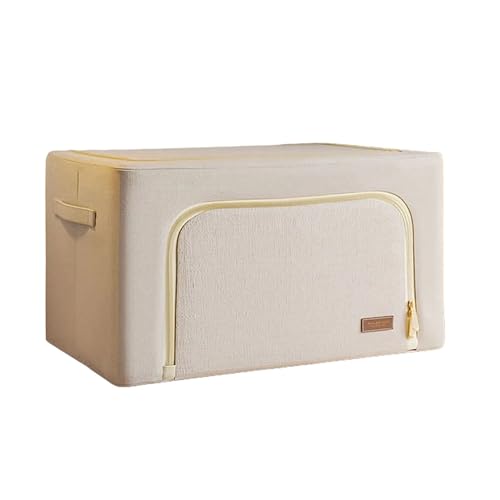 JOYBOS Aufbewahrungsbox für Kleidung, 100 l, faltbar, mit Baumwollverschluss von JOYBOS