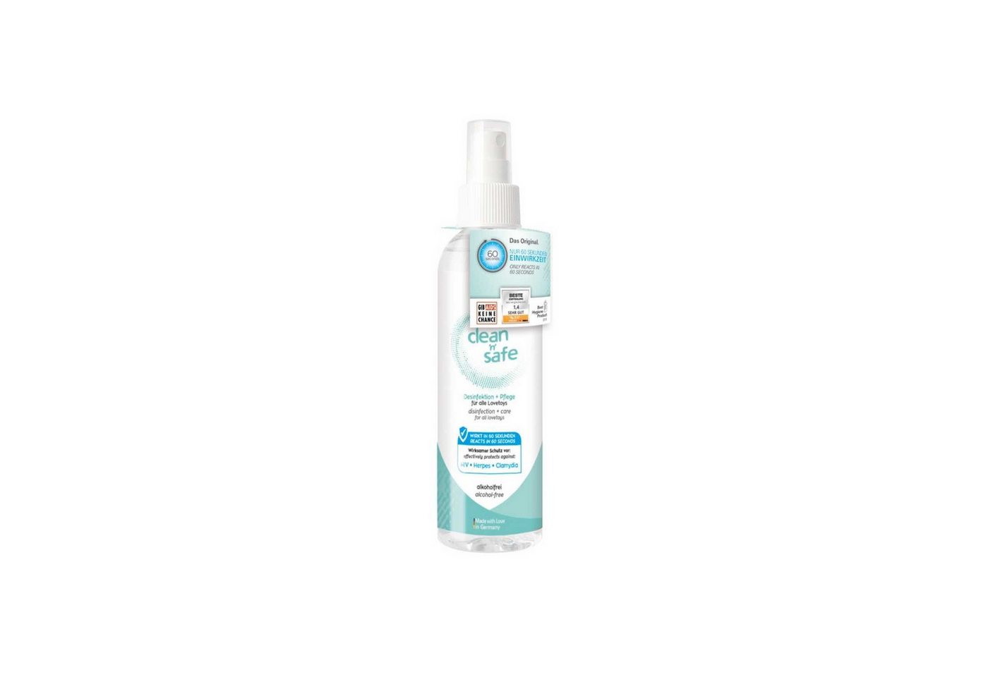 JOYDIVISION CLEAN and SAFE Reinigung & Desinfektionsspray 100ml Oberflächen-Desinfektionsmittel JOYDIVISION CLEAN and SAFE Reinigung & Desinfektionsspray 100ml Oberflächen-Desinfektionsmittel von JOYDIVISION