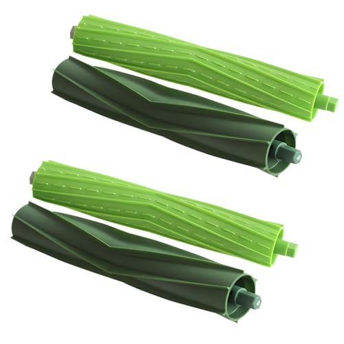 JOYIAL 2 Set Rollen Bürste für iRobot Ersatzteile, Bürsten Ersatzteile für iRobot E Serie E5 E6 i Serie i7 i7+ i7 Plus i3 i3+ Robotik 4 Gummibürsten von JOYIAL