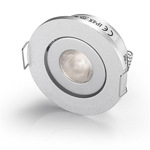 Cree, kleine LED-Deckenleuchte/Einbauleuchte, 3 W, 3000 K, warm-weiß und mit Treiber von JOYINLED