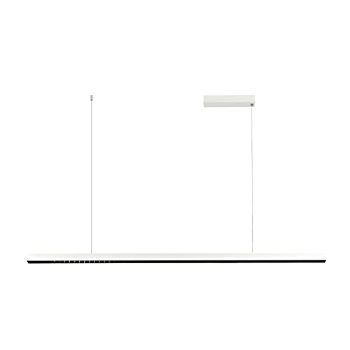 Hängeleuchte 36W 108 x 2,8 x 2,8 cm LED-Hängeleuchte Deckenleuchte höhenverstellbar tragbar Die LED-Pendelleuchte für Wohnzimmer ideal für Zuhause und Büro (Weiß, 36W 4000K, ohne Fernbedienung) von JOYINLED