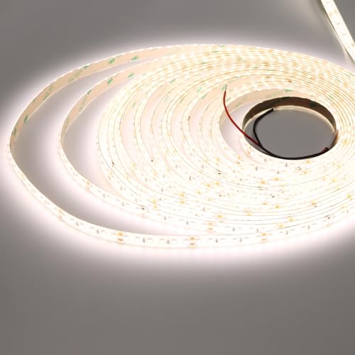 JOYLIT 24V 10M LED Streifen Wasserdicht 4000K 1450LM/M Sehr Hell CRI 92+, CE UL PRO 2835 SMD LED Band 120LEDs/M Hohe Dichte 150W Dimmbar Naturweißes LED Strip für Kommerziell, Zuhause von JOYLIT