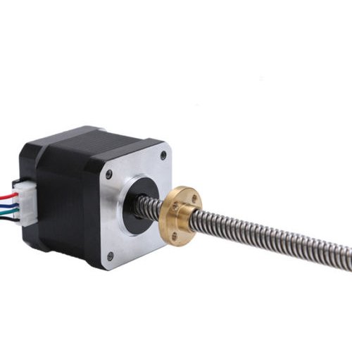 JoyNano Nema 17 Schrittmotor Integrierte 310mm T8 Bleischraube Bipolar 1.7A 40N.cm Haltedrehmoment 40mm Körper für 3D-Drucker oder CNC-Maschine JoyNano Nema 17 Schrittmotor Integrierte 310mm T8 Bleischraube Bipolar 1.7A 40N.cm Haltedrehmoment 40mm Körper für 3D-Drucker oder CNC-Maschine von JOYNANO