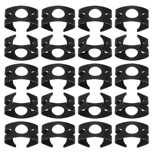 JOYOLA 20 Stück Halteklammer Haltefeder Bremsschlauch Halter Bremsleitung Bremsschlauch Clips kompatibel mit Audi VW 171611715 4D0611715B von JOYOLA