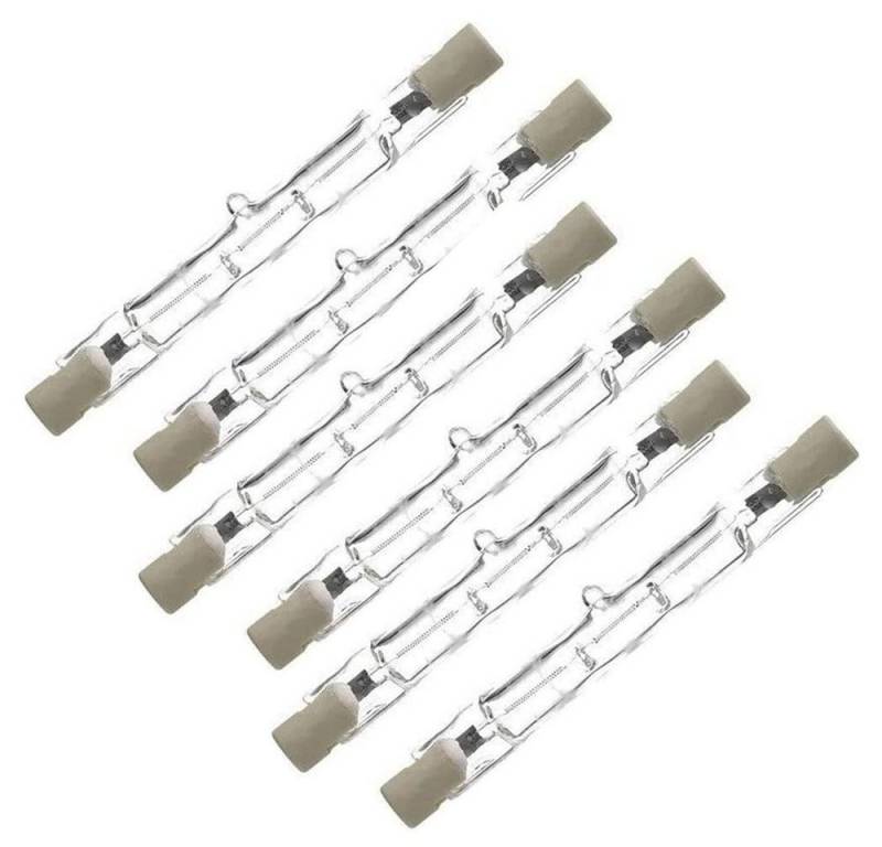 JOYOLEDER Flutlichtstrahler R7S COB LED Bulb 78/118mm Halogen Tube Glas Ersetzen Lampe, J118, Halogen, Warmweiß, 2700K-3000K 1000LM-6800LM von JOYOLEDER