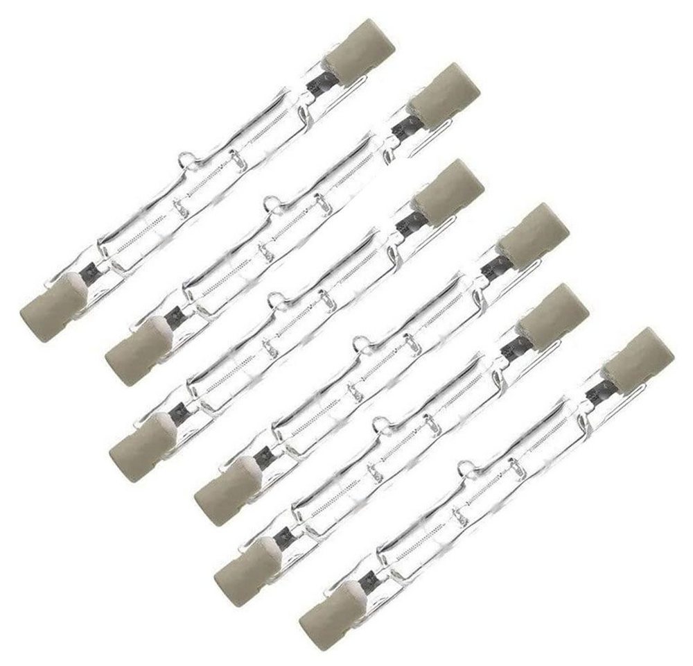 JOYOLEDER Flutlichtstrahler R7S COB LED Bulb 78/118mm Halogen Tube Glas Ersetzen Lampe, J118, Halogen, Warmweiß, 2700K-3000K 1000LM-6800LM von JOYOLEDER
