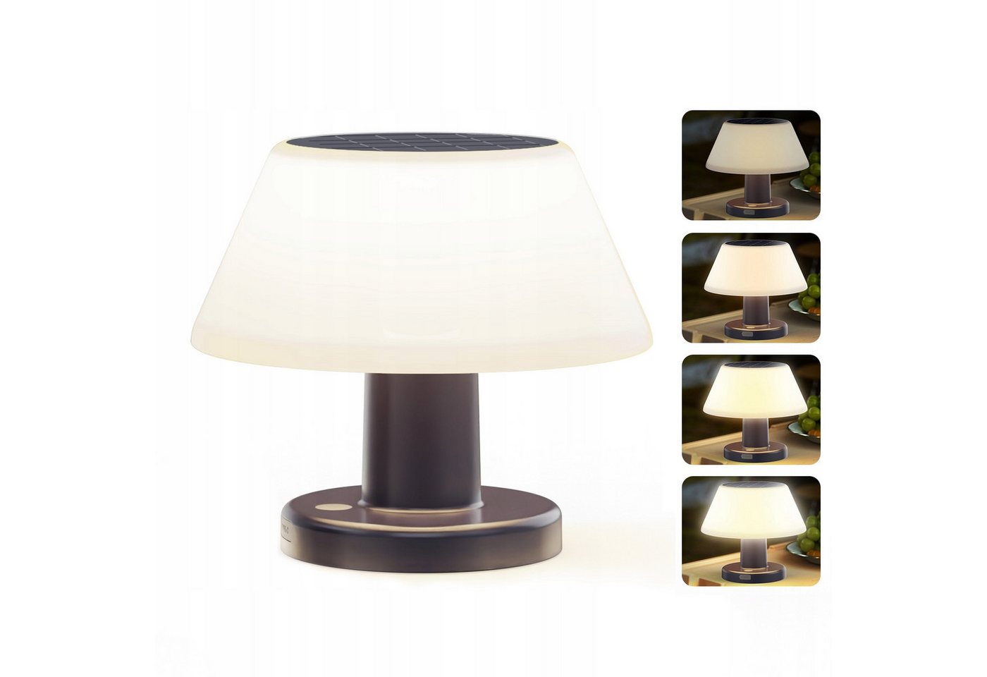 JOYOLEDER LED Außen-Tischleuchte mit Lichtsensor, LED Tischlampe kabellos, Solar, Dimmbar JOYOLEDER LED Außen-Tischleuchte mit Lichtsensor, LED Tischlampe kabellos, Solar, Dimmbar von JOYOLEDER