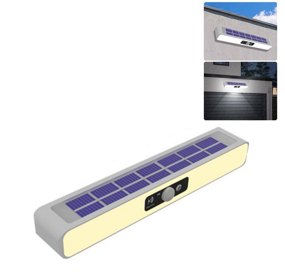 JOYOLEDER LED Außen-Wandleuchte Solar, 3 Modi, Bewegungssensor, für Garten Terrasse, IP65 wasserdicht von JOYOLEDER
