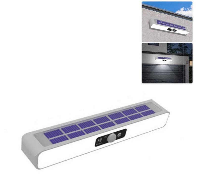 JOYOLEDER LED Außen-Wandleuchte Solar, 3 Modi, Bewegungssensor, für Garten Terrasse, IP65 wasserdicht von JOYOLEDER