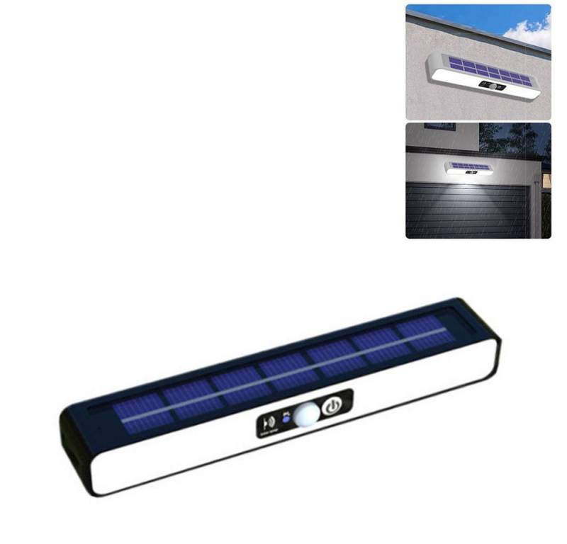 JOYOLEDER LED Außen-Wandleuchte Solar, 3 Modi, Bewegungssensor, für Garten Terrasse, IP65 wasserdicht von JOYOLEDER