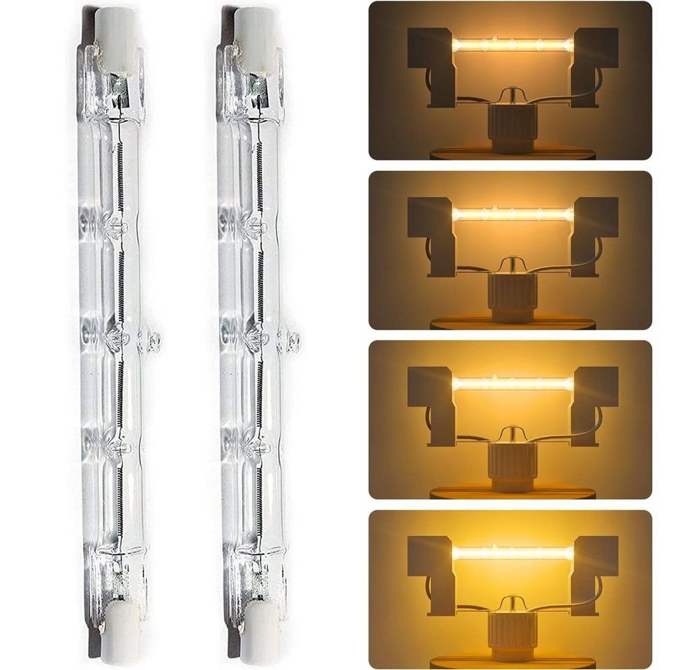 JOYOLEDER LED-Leuchtmittel R7s LED-Halogenlampe Glühbirne, 78mm 118mm, R7s, Warmweiß, 6 St. JOYOLEDER LED-Leuchtmittel R7s LED-Halogenlampe Glühbirne, 78mm 118mm, R7s, Warmweiß, 6 St. von JOYOLEDER