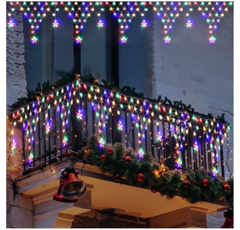 VIVIHEYDAY LED-Lichtervorhang Sterne LED Lichterkette Dekolicht Innen Weihnachten Deko, 8 Beleuchtungsmodi VIVIHEYDAY LED-Lichtervorhang Sterne LED Lichterkette Dekolicht Innen Weihnachten Deko, 8 Beleuchtungsmodi von VIVIHEYDAY