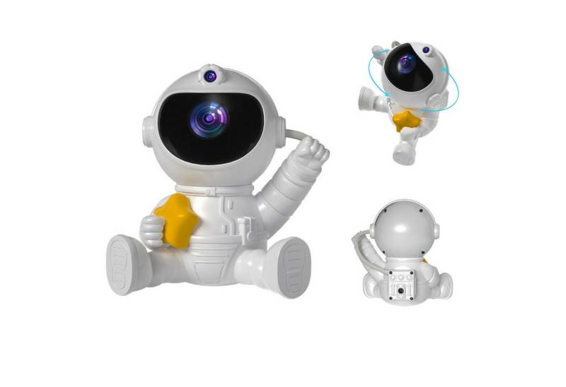 JOYOLEDER LED Nachtlicht LED Nachtlicht Astronaut, LED-Sternenhimmel Stern-Galaxie-Projektor, mit Fernbedienung und Timer, für Schlafzimmer Kinderzimmer von JOYOLEDER