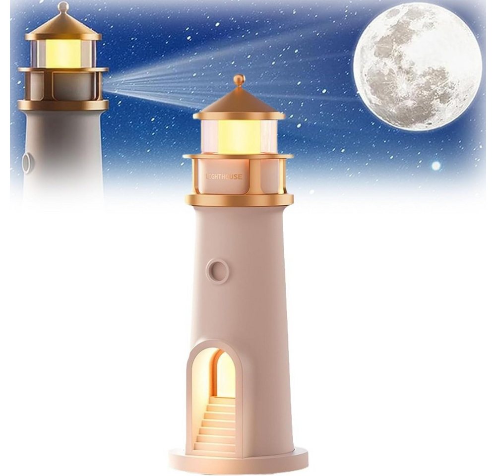 JOYOLEDER LED Nachtlicht Leuchtturm Deko, Lichthaus mit LED Licht Mondprojektion, Fernbedienung Modell, Leuchtturm Lampe Leuchtfeuer mit Fernbedienung und Bluetooth Funktion, Geschenk für Erntedankfest Valentinstag JOYOLEDER LED Nachtlicht Leuchtturm Deko, Lichthaus mit LED Licht Mondprojektion, Fernbedienung Modell, Leuchtturm Lampe Leuchtfeuer mit Fernbedienung und Bluetooth Funktion, Geschenk für Erntedankfest Valentinstag von JOYOLEDER