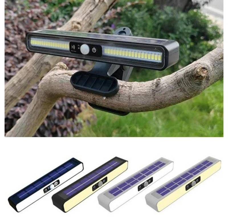 VIVIHEYDAY LED Solarleuchte Solarlampen für Außen, Solarleuchte mit Bewegungsmelder, Sicherheitswandleuchte 3 Modi Wasserdichte Wandleuchte Garten von VIVIHEYDAY