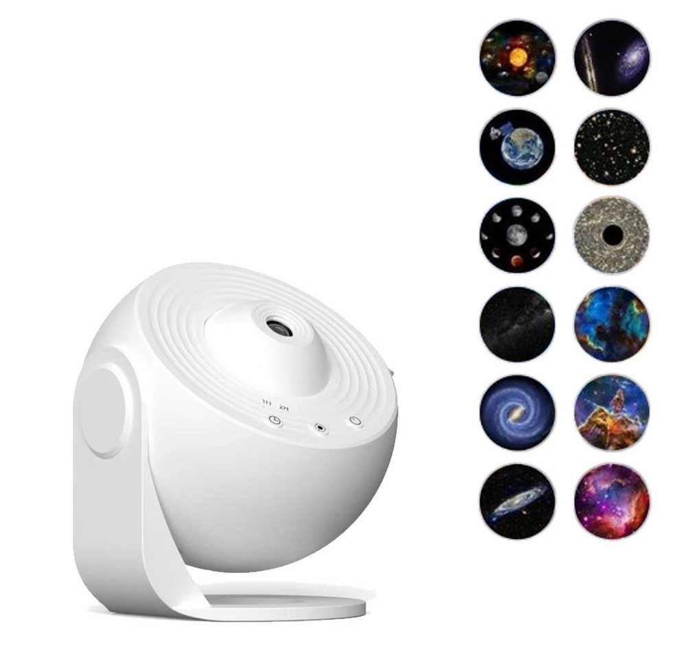 JOYOLEDER LED-Sternenhimmel Planetarium Sternenhimmel Projektor, 13 Planeten Discs, Galaxy Projektor Lampe Sternenhimmel, Valentinstag Geschenk von JOYOLEDER