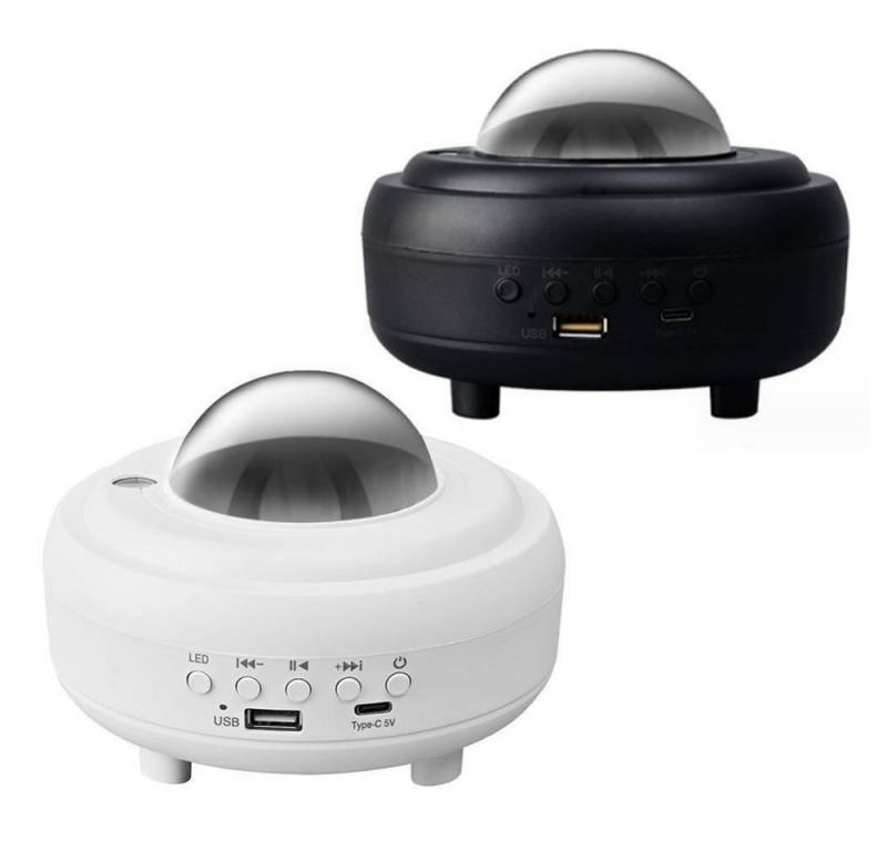JOYOLEDER LED-Sternenhimmel Projektor Nachtlicht, Galaxy Bluetooth Musik Projektor Lampe von JOYOLEDER