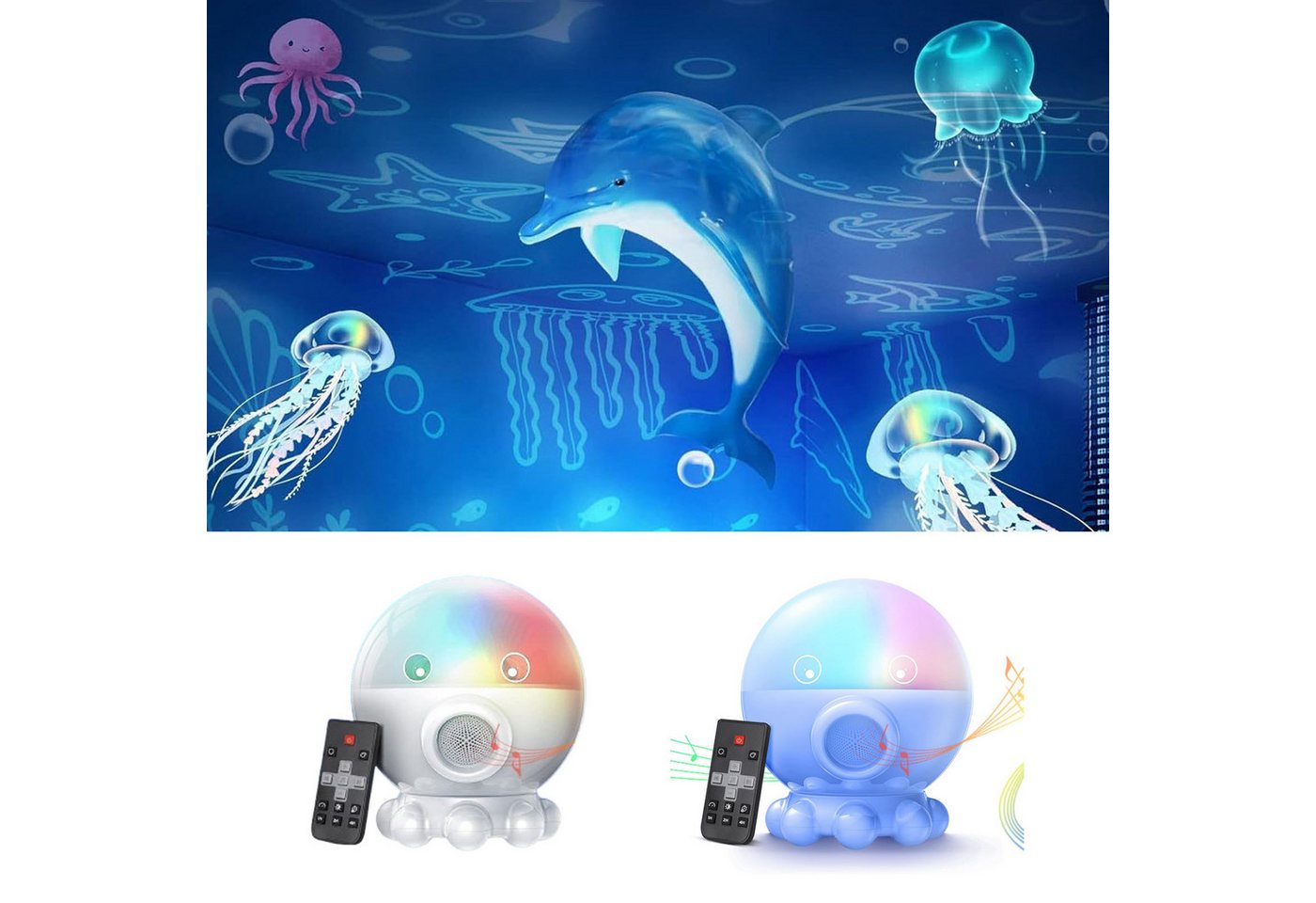 JOYOLEDER LED-Sternenhimmel Sternenhimmel Projektor Kinder, Rotierendes LED Sternenlicht Lampe, Nachtlicht Baby mit Timer 17 Lichteffekte Galaxy Projector, für Geburtstage und Kinderzimmer Dekoration von JOYOLEDER