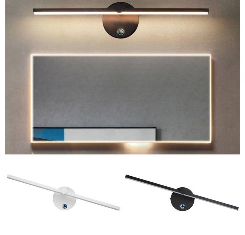 JOYOLEDER LED Wandleuchte Leuchten LED Spiegelleuchte, Badlampe, 8W, Drehbar, Wandlampe von JOYOLEDER