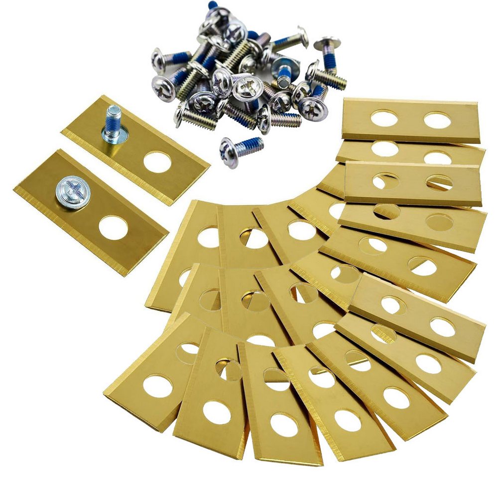 JOYOLEDER Mährobotermesser Ersatzmesser für WORX Landroid Mähroboter (Set, 30-St) (30 teiliges Klingenset, 30-St) von JOYOLEDER