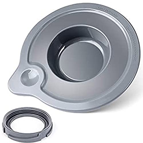 JOYSOG Mixer Bowl Cover for KitchenAid Tilt Head Stand Mixer K5GB 5quart Glass Bowl, Mixer Accessories Mixer Bowl Lid Cover for kitchenaid 5Quart Blender, Reusable Bowl Cover Splash Guard von JOYSOG